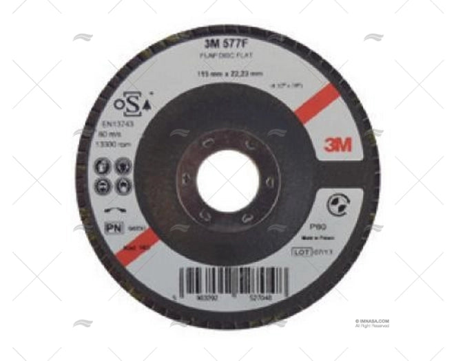 DISQUE LAMELLES 577F125mm/PLAT P40 3M