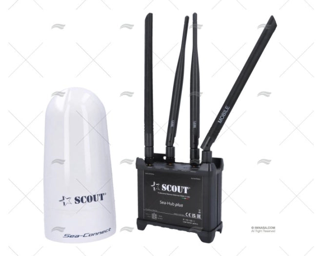 DOUBLE ROUTEUR AVEC ANTENNE WIFI SEA CON KING PLASTIC CORPORATION