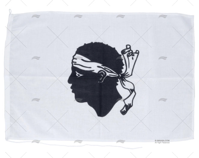 DRAPEAU CORSE 75x 50cm ADRIA BANDIERE