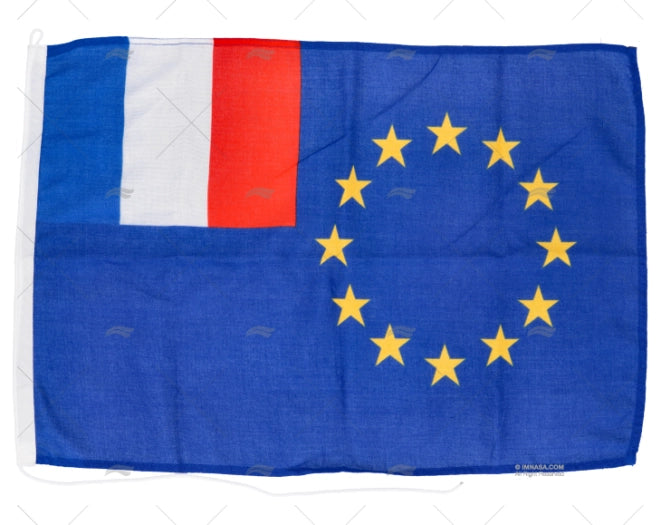 DRAPEAU EURO-FRANCE 60x 40cm ADRIA BANDIERE