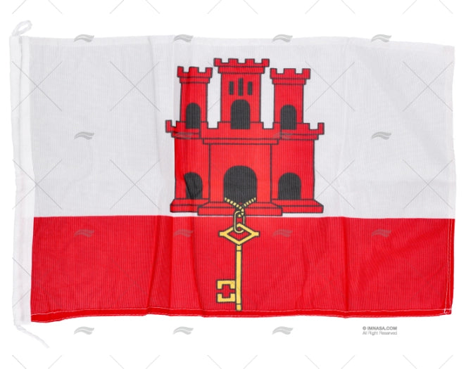 DRAPEAU GIBRALTAR 100x 70cm ADRIA BANDIERE