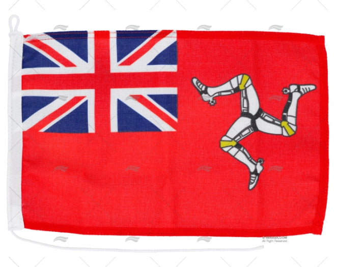 DRAPEAU ILE DE MAN MARCHAND 30x 20cm ADRIA BANDIERE