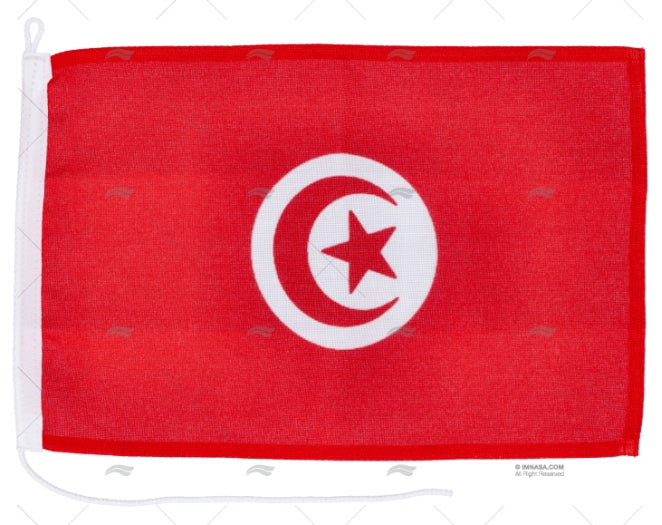 DRAPEAU TUNISIE 30x 20cm ADRIA BANDIERE
