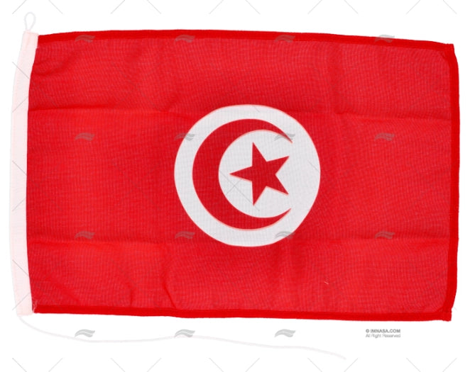 DRAPEAU TUNISIE 45x 30cm ADRIA BANDIERE