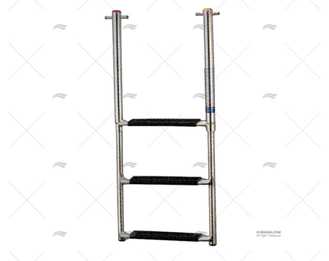 ECHELLE TELESCOPIQUE INOX 3 MARCHES