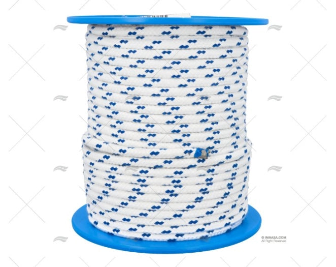 ECOUTE ROYAL NAUTIC 10MM BLANC/BLEU MEYER
