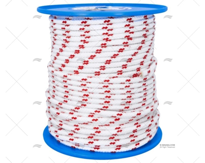 ECOUTE ROYAL NAUTIC 12MM BLANC/ROUGE MEYER