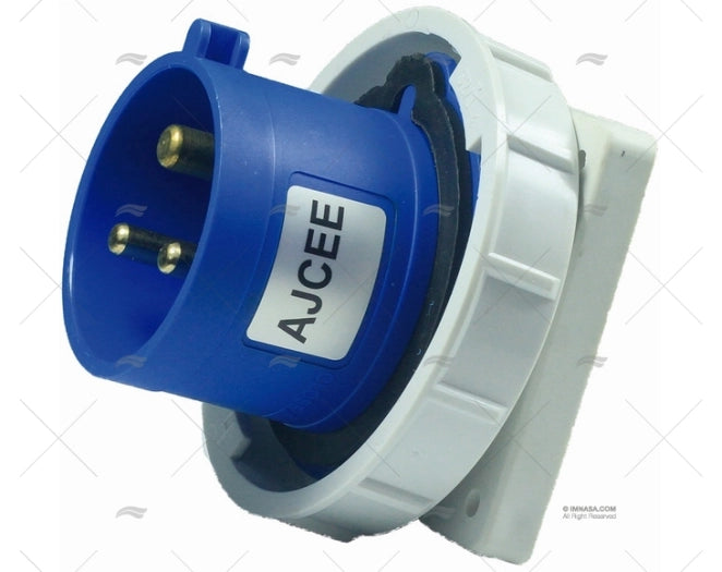 EMBASE DE PRISE 230V 16A 3P 6h IP67