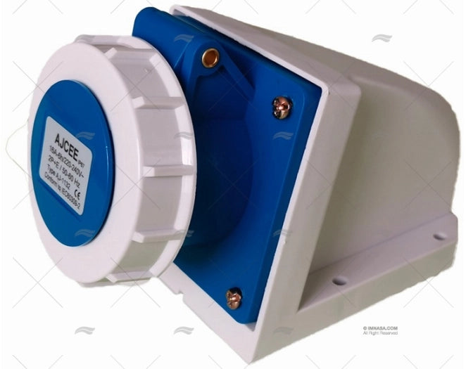 EMBASE DE PRISE FEM. 230V 32A 3P 6h IP67