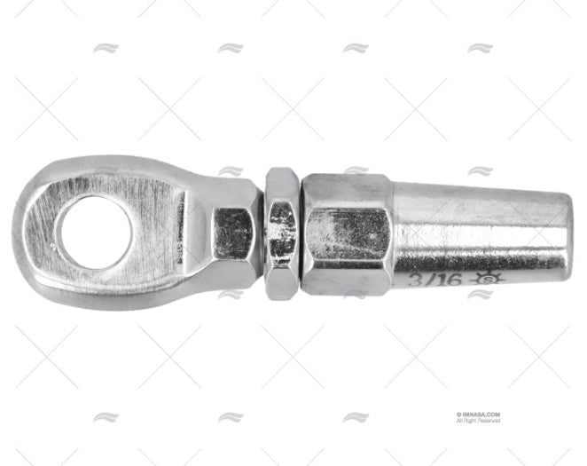 EMBOUT A OEIL INOX316 5mm