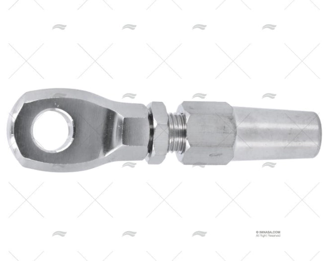 EMBOUT A OEIL INOX316 6mm