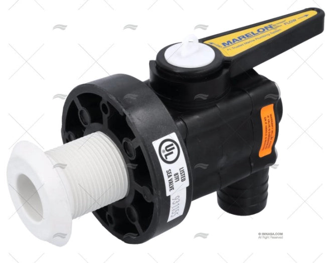 ENSEMBLE PC VANNE 1-1/4" S COUDE FORESPAR
