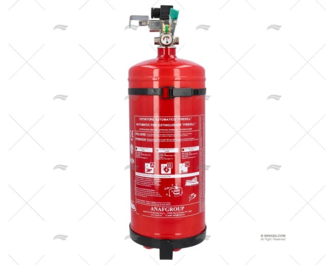 EXTINCTEUR 6 KG ABC POUDRE FIREKILL AUTO ANAF
