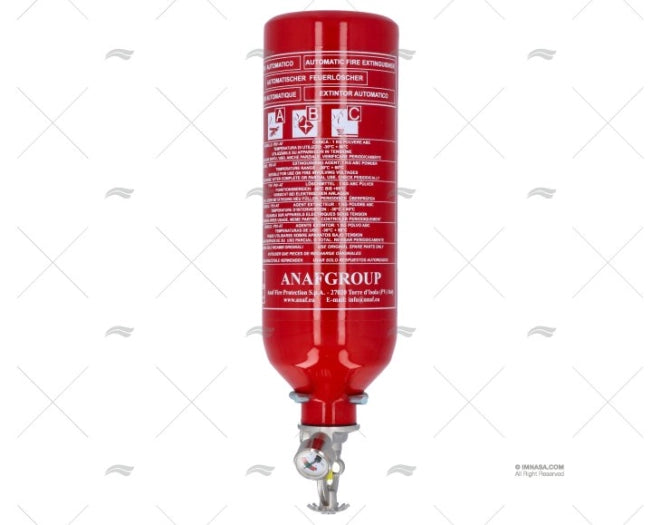 EXTINCTEUR AUTO POUDRE ABC 1 KG ANAF