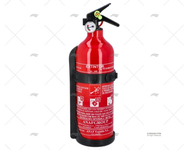 EXTINCTEUR MARINE 1KG ANTIBRAISE ANAF