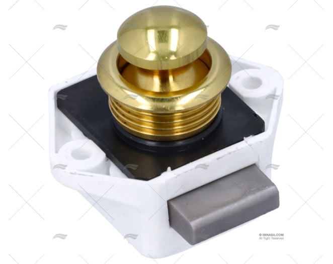 FERMETURE POUSSOIR LAITON 16X16MM