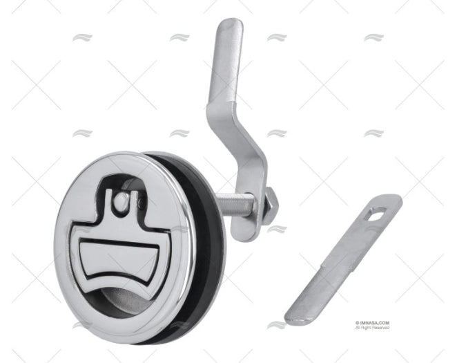 FERMETURE REGLABLE INOX 75mm (5-21mm)