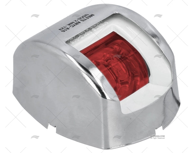 FEU 7045 LATERAL ROUGE 12V LED INOX