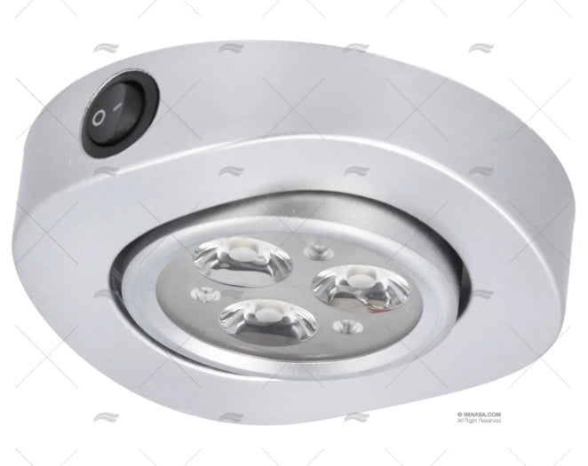 FEU IP66 LED 12-24W C/ INT GRIS HIGH POW