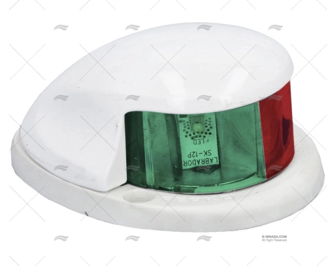 FEU PERKO BI COLOR HORIZ. BLANC LED 12V PERKO