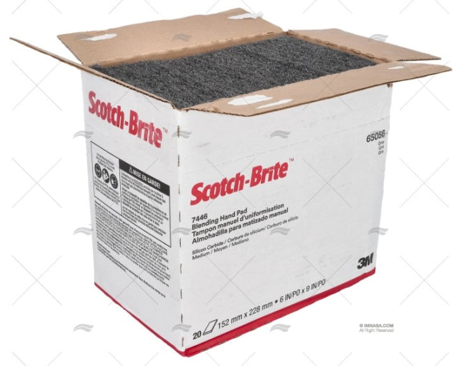 FEUILLES DE PONÃAGE SCOTCH-BRITE 158X224 3M
