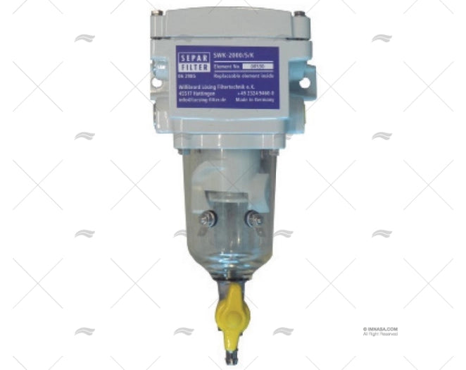 FILTRE SEPAR. EAU-GASOIL 10L/M A/SONDE