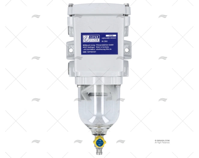 FILTRE SEPARATEUR EAU-GASOIL 10L/M