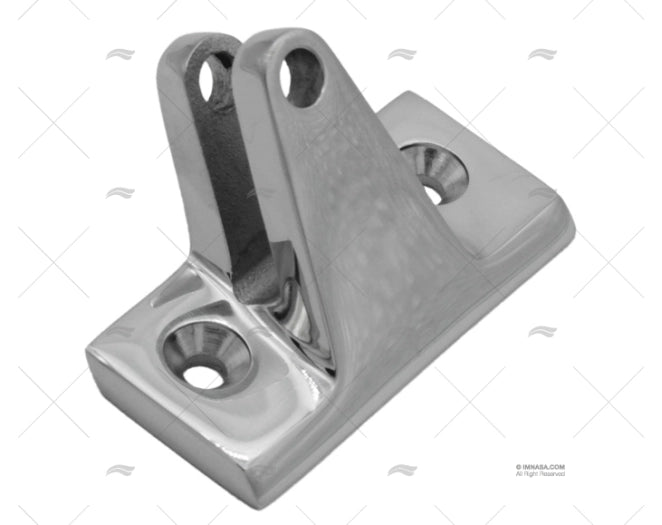 FIXATION TAUD INCLINE 62mm INOX 316