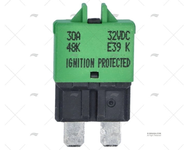 FUSIBLE AVEC REARMEMENT 30 AMP