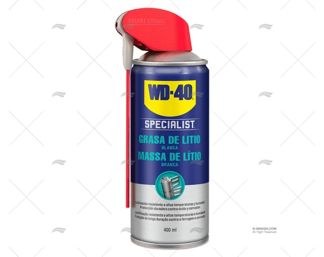 GRAISSE AU LITHIUM BLANCHE WD40 400ml WD-40