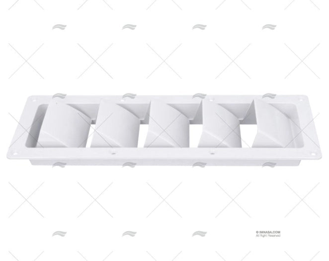 GRILLE ABS BLANC 305x83mm