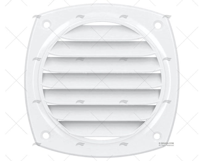 GRILLE AERATION BLANC 102mm