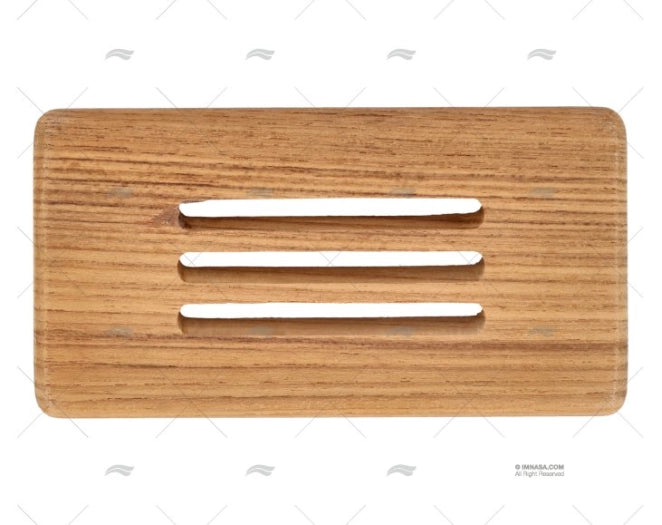 GRILLE DE VENTILATION TEAK 125x65mm ARC MARINE