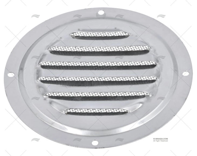 GRILLE INOX A/REBORD 102mm