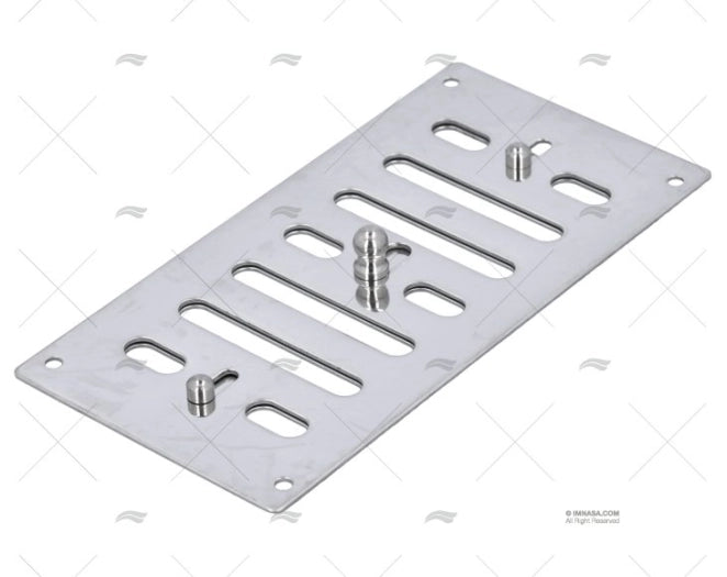 GRILLE INOX OPEN/CLOSE 152x76mm