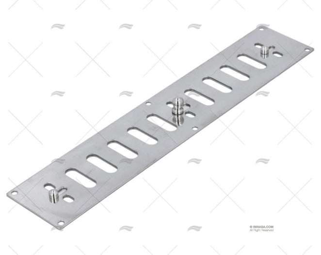 GRILLE INOX OPEN/CLOSE 255x48mm