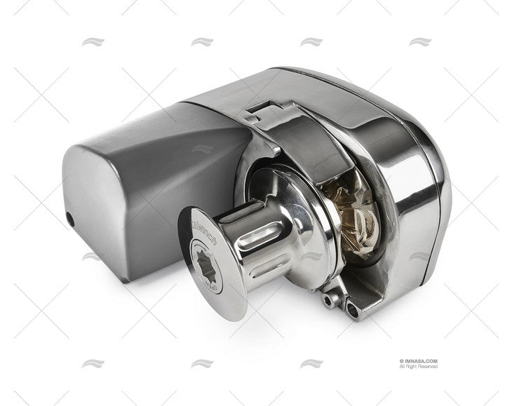 Guindeau électrique 800W CHAINE DE 8 en inoxydable, avec moteur horizontal. Avec poupée.