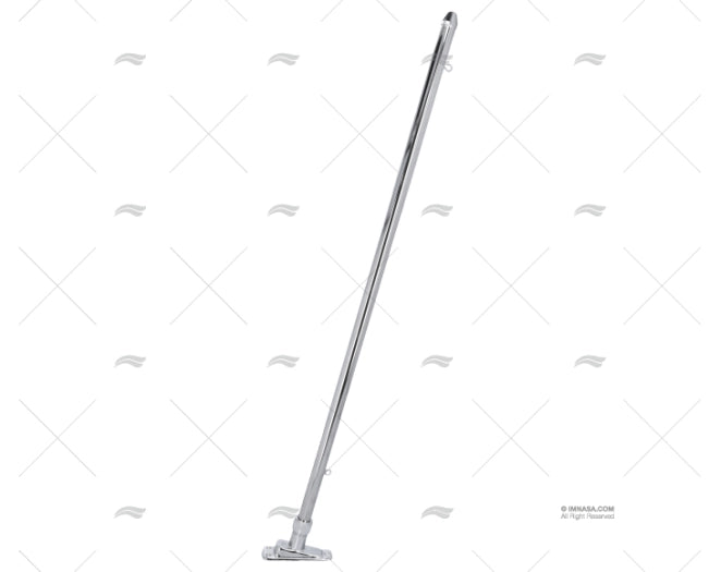 HAMPE PAVILLON 80X20MM LAITON CHROME