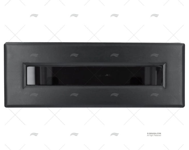 HUBLOT FLUSH MITER 115x322mm NOIR LEWMAR