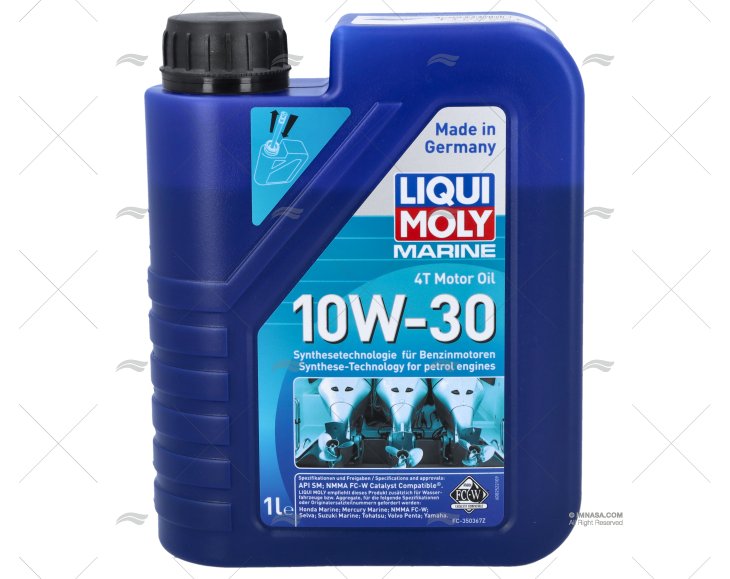 HUILE MOTEUR 4T 10W-30 1L Huile moteur antifriction haute performance