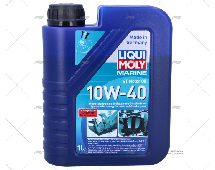 HUILE MOTEUR 4T 10W-40 1L Huile moteur haute performance. Convient aux TURBOCOMPRESSEURS