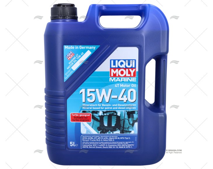 HUILE MOTEUR 4T 15W-40 5L Huile moteur universal haute performance