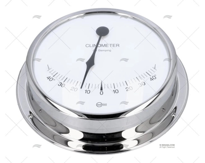 INCLINOMETRE CHROME 130mm BARIGO