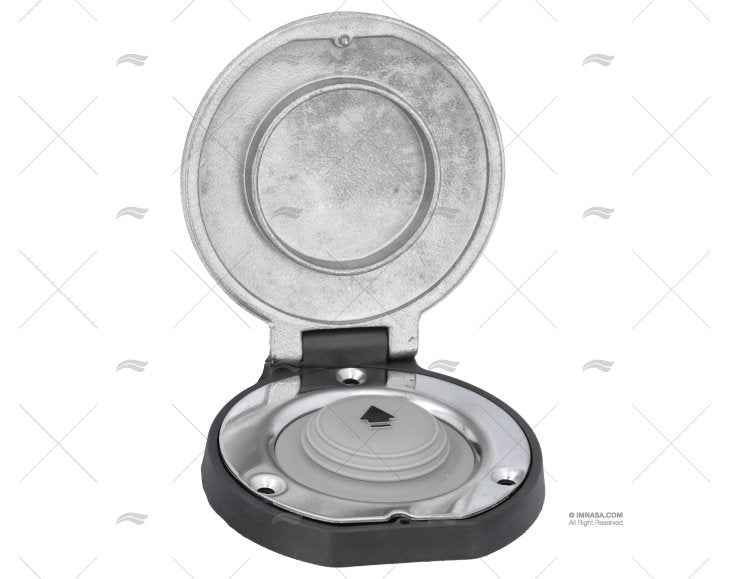 CONTACTEUR A PIED POUSSOIR LA PAIRE MONTEE ET DESCENTE INOX