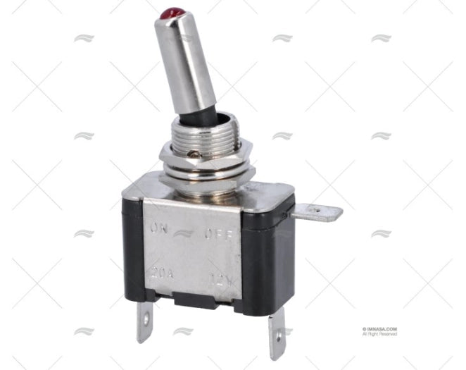 INTERRUP. PUSIER ON-OFF 25A/12V/3PIN LUM1