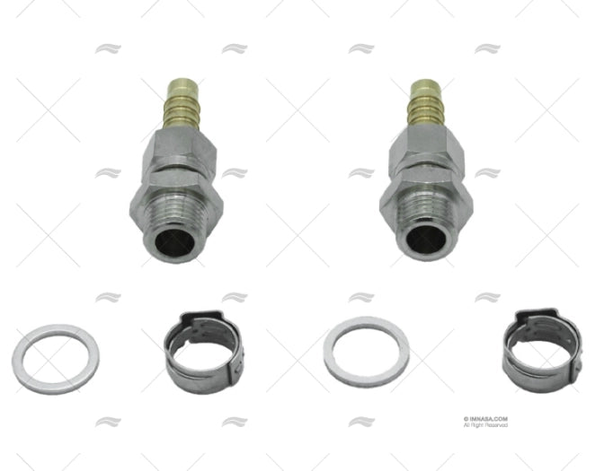 JEU RACCORDS POMPE G1/4" TS8 LECOMBLE SCHMITT