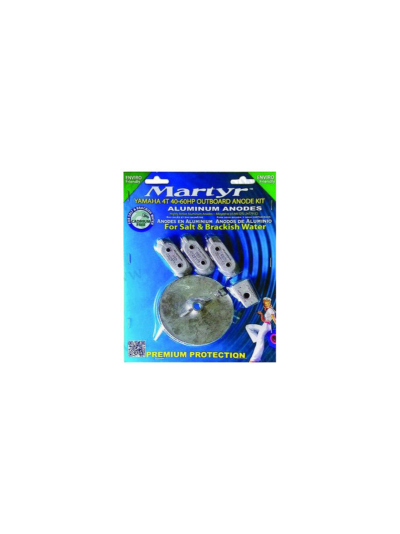KIT ANODE ALUMINIUM YAMAHA 40/60CV