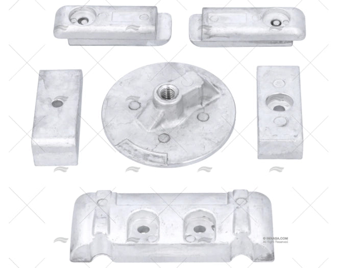 KIT ANODE VERADO 6 ALUMINIUM S/VIS TECNOSEAL