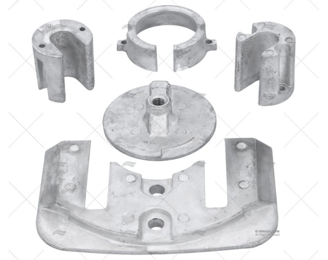 KIT ANODES MAGNESIUM BRAVO ONE S/VIS TECNOSEAL
