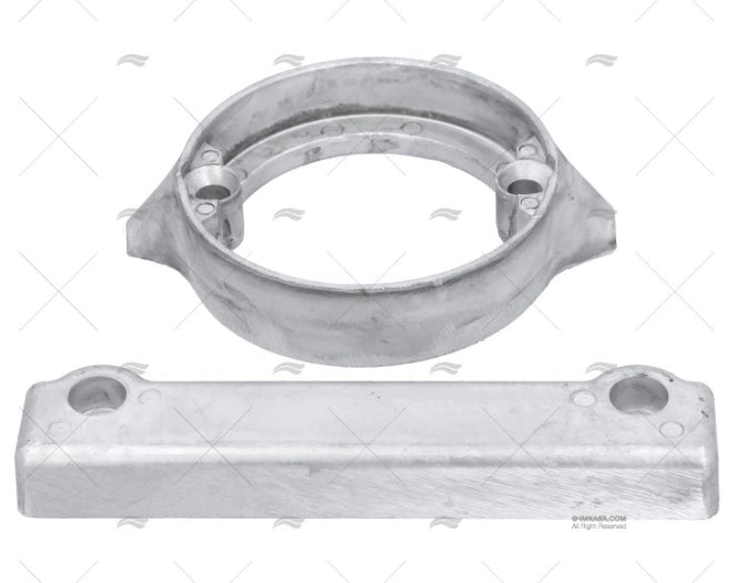 KIT ANODES VOLVO DP280 ALUM. S/VIS TECNOSEAL